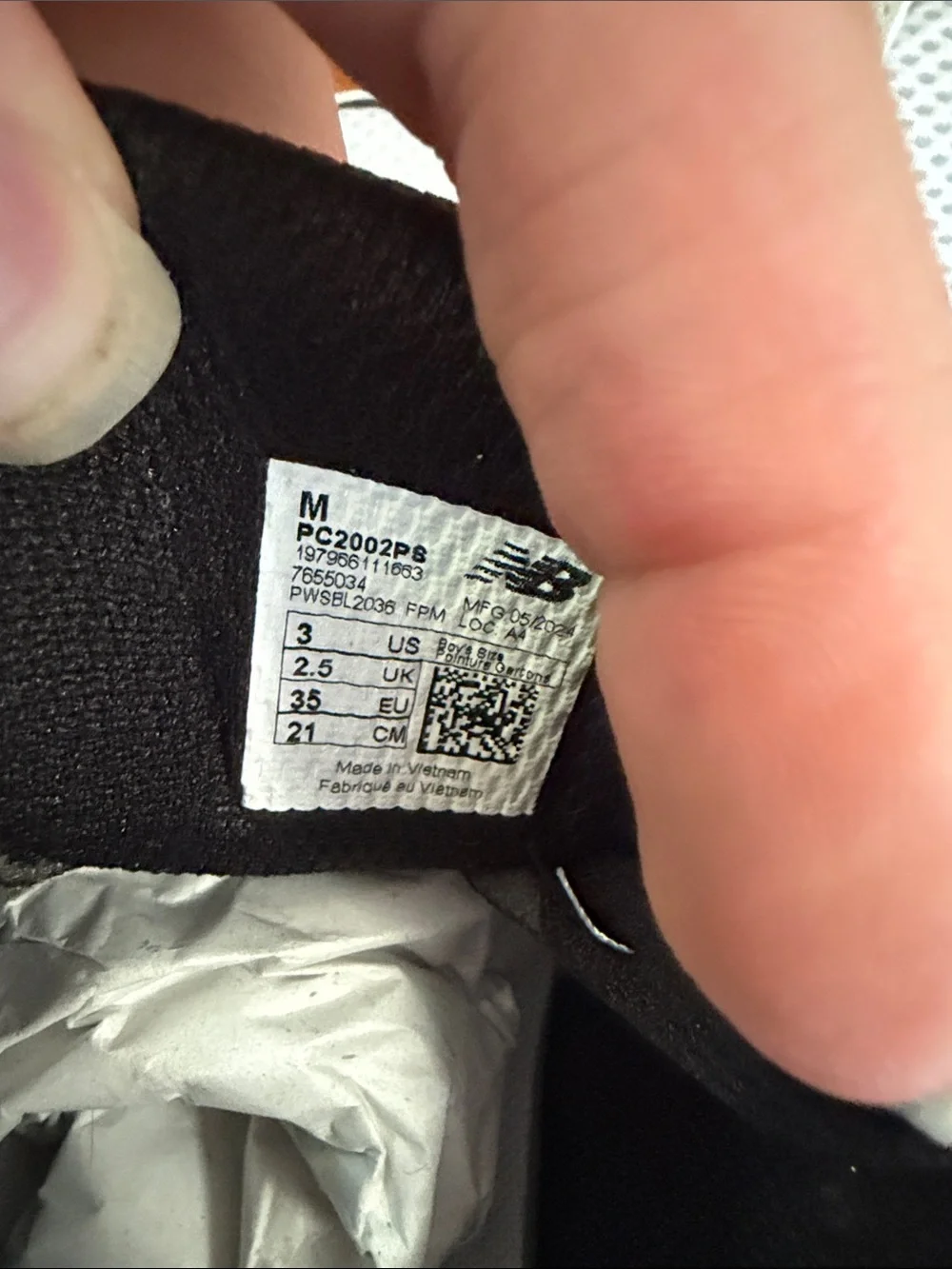 New Balance durable kids
